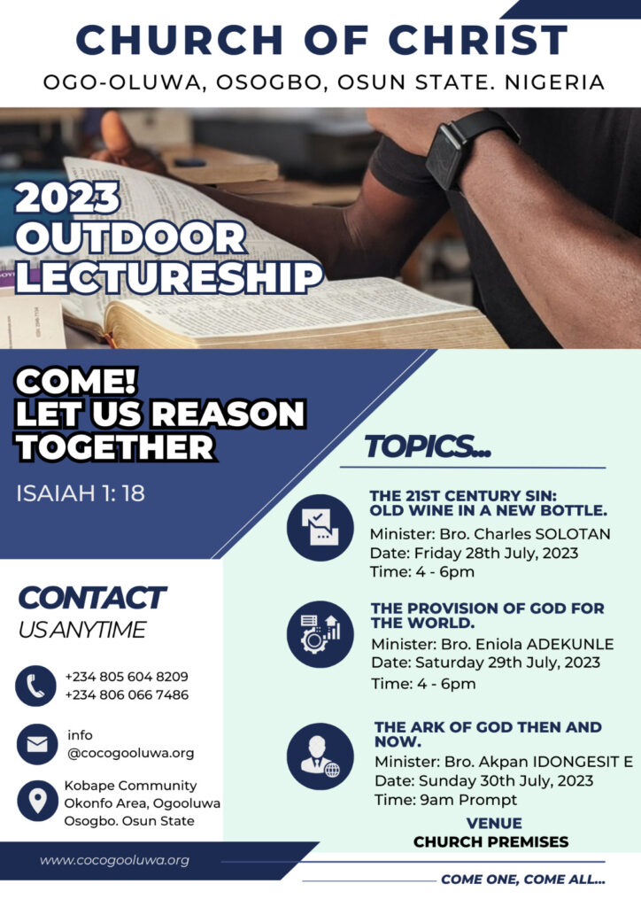 2023 Outdoor Gospel Lectureship